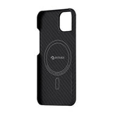 Pitaka iPhone 13 Skal MagEZ Case 2 Black/Grey Twill