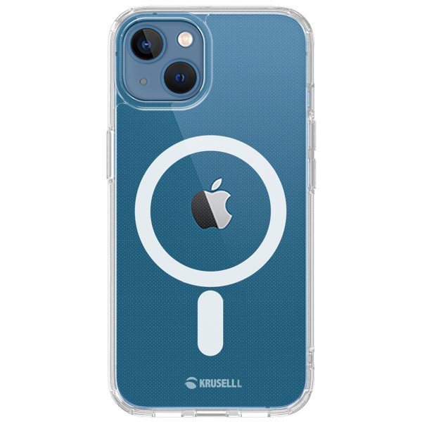 Krusell iPhone 13 Skal MagSafe Clear Cover Transparent
