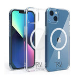 Rvelon iPhone 13 Skal TPU MagSafe Transparent