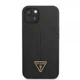 Guess iPhone 13 Skal Metal Triangle Svart