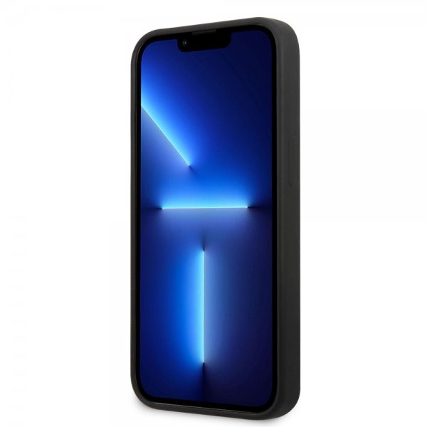 Guess iPhone 13 Skal Metal Triangle Svart