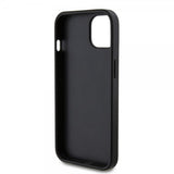 Guess iPhone 13 Skal Perforated Glitter Svart