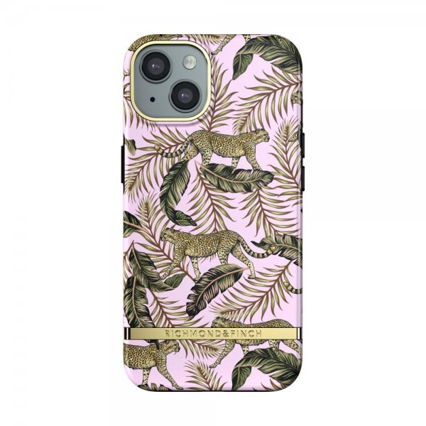 Richmond & Finch iPhone 13 Skal Pink Jungle