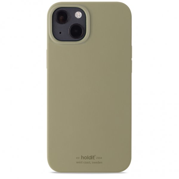 holdit iPhone 13 Skal Silikon Khaki Green