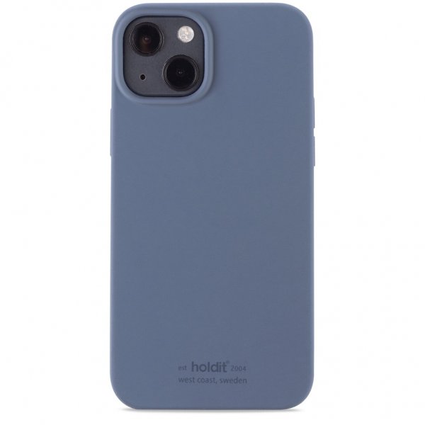 holdit iPhone 13 Skal Silikon Pacific Blue