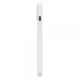 Spigen iPhone 13 Skal Silicone Fit Vit