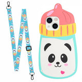 iPhone 13 Skal Silikon 3D Panda