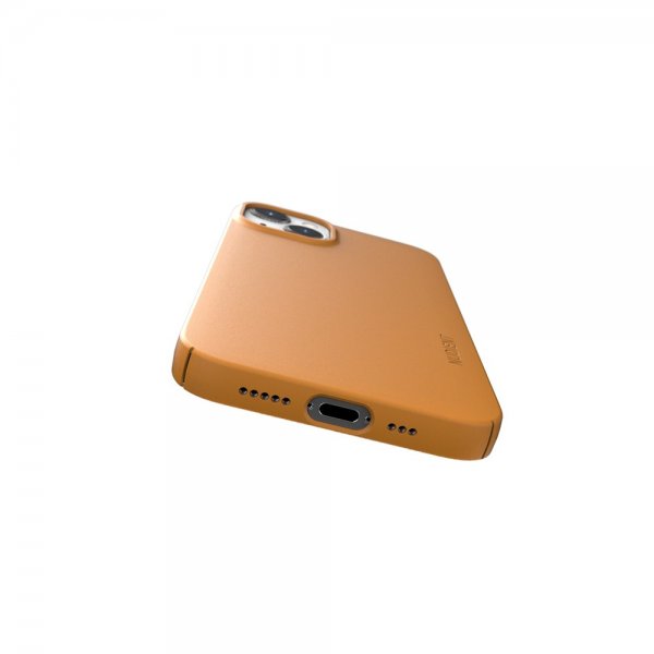 Nudient iPhone 13 Skal Thin Case V3 MagSafe Saffron Yellow