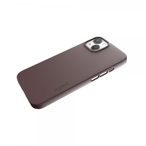 Nudient iPhone 13 Skal Thin Case V3 MagSafe Sangria Red