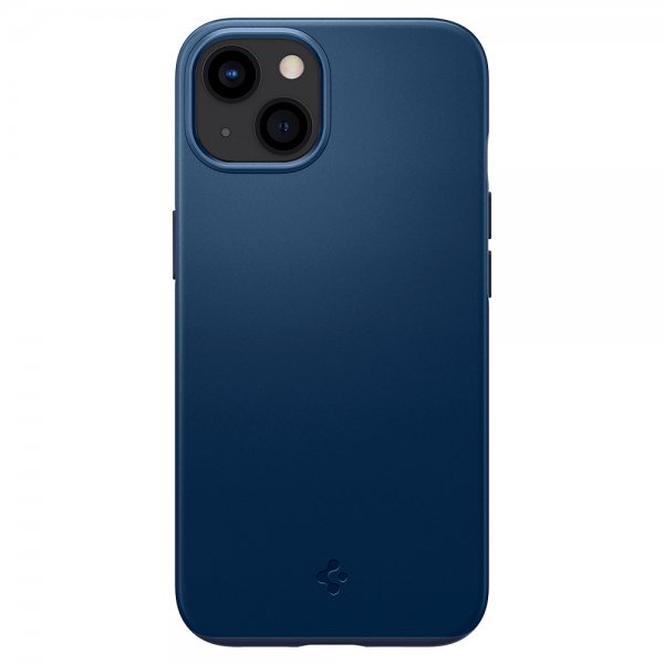 Spigen iPhone 13 Skal Thin Fit Navy Blue