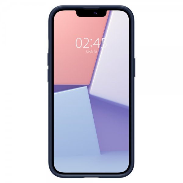 Spigen iPhone 13 Skal Thin Fit Navy Blue