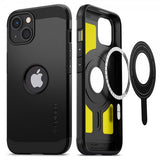 Spigen iPhone 13 Skal Tough Armor Mag Svart