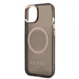 Guess iPhone 13 Skal Translucent MagSafe Svart