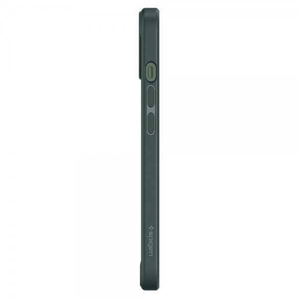 Spigen iPhone 13 Skal Ultra Hybrid Midnight Green