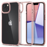 Spigen iPhone 13 Skal Ultra Hybrid Rose Crystal