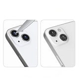 iPhone 13/13 Mini Kameralins skydd med Ram - Silver