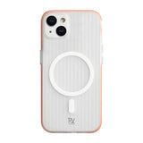 Rvelon iPhone 13/iPhone 14 Skal Korrugerad MagSafe Orange