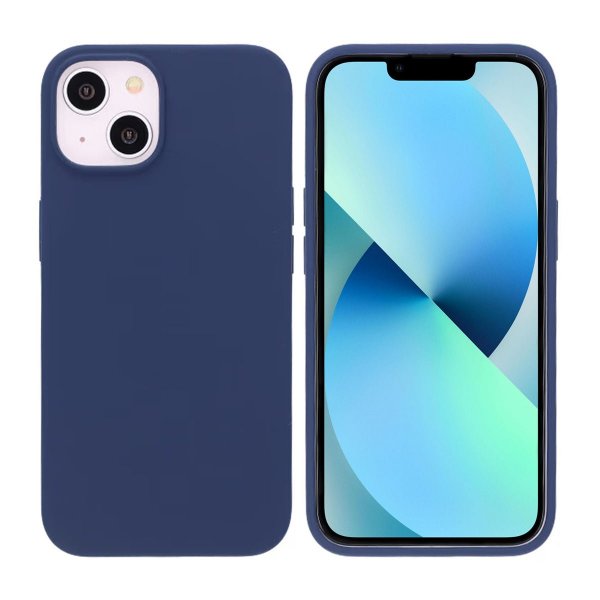 Rvelon iPhone 13/iPhone 14 Skal Silikon Blå