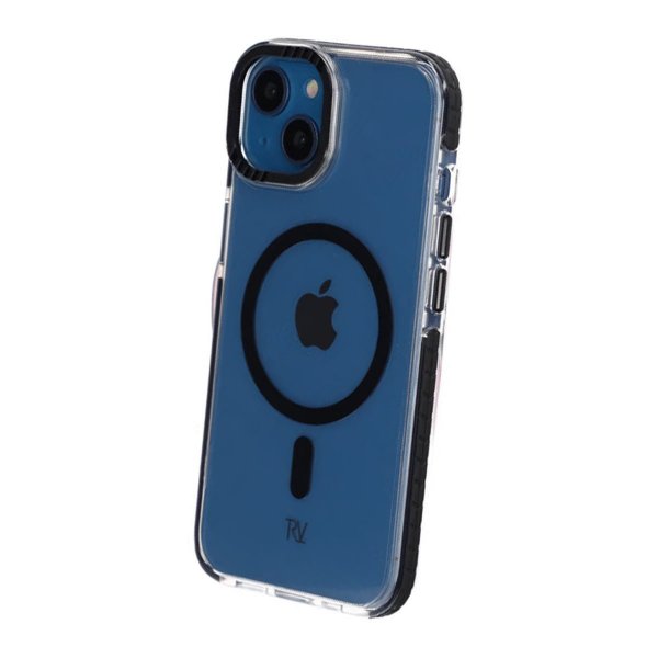 Rvelon iPhone 13/iPhone 14 Skal TPU MagSafe Svart