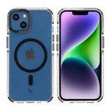 Rvelon iPhone 13/iPhone 14 Skal TPU MagSafe Svart