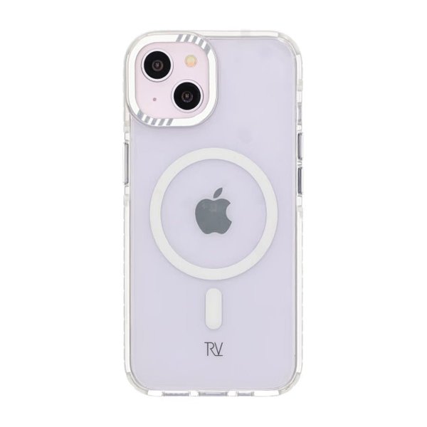 Rvelon iPhone 13/iPhone 14 Skal TPU MagSafe Vit
