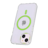 iPhone 13/iPhone 14 Skal TPU MagSafe Grön