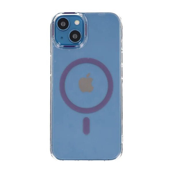 iPhone 13/iPhone 14 Skal TPU MagSafe Lila