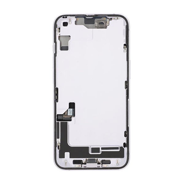 iPhone 14 Baksida med Komplett Ram - Lila