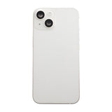 iPhone 14 Baksida med Komplett Ram - Vit