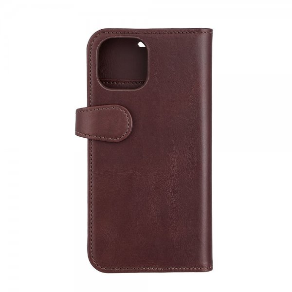 Buffalo iPhone 13/14/15 Fodral 2-in-1 Detachable Wallet Brun