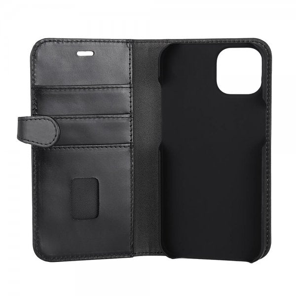 Buffalo iPhone 13/14/15 Fodral 2-in-1 Detachable Wallet Svart