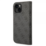 Guess iPhone 13/14/15 Fodral 4G Logo Svart