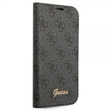Guess iPhone 13/14/15 Fodral 4G Logo Svart