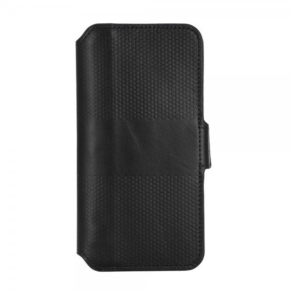 Krusell iPhone 14 Fodral Leather PhoneWallet Svart