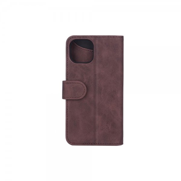 Gear iPhone 13/14/15 Fodral med Kortfack Brun