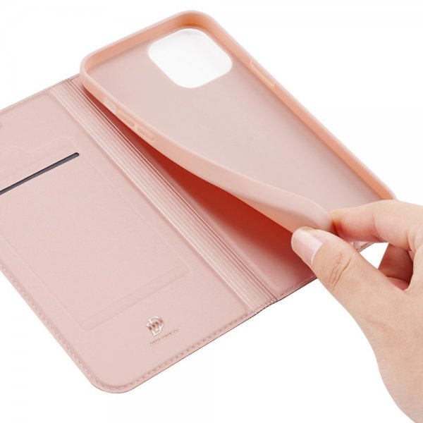Dux Ducis iPhone 14 Fodral Skin Pro Series Rosa