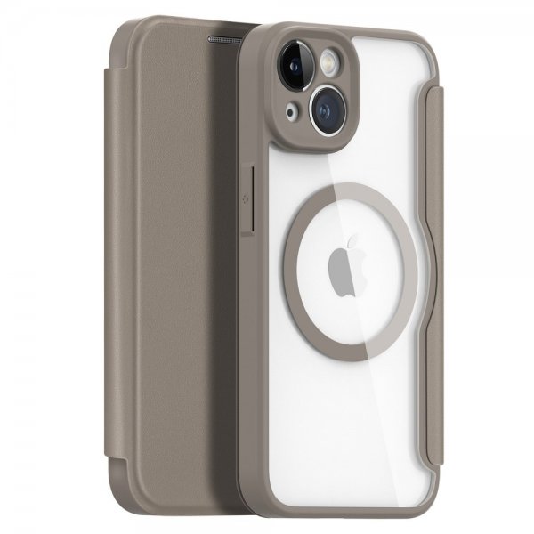Dux Ducis iPhone 14 Fodral Skin X Pro Series MagSafe Khaki