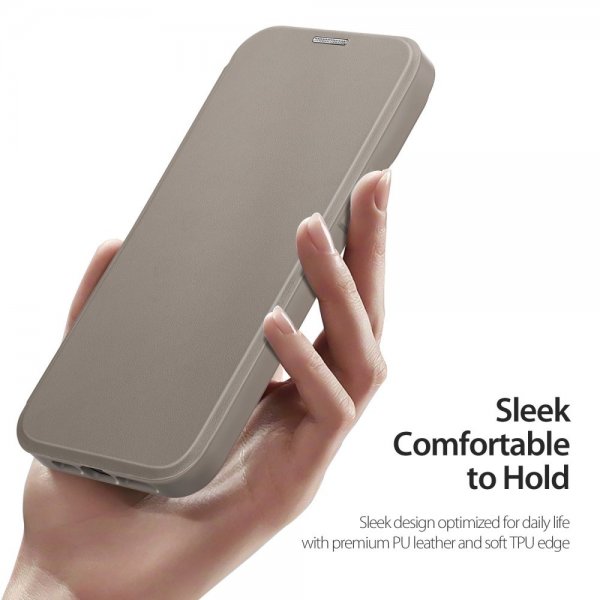 Dux Ducis iPhone 14 Fodral Skin X Pro Series MagSafe Khaki