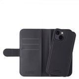 Holdit iPhone 14 Fodral Wallet Case Magnet Svart
