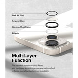 Ringke iPhone 14/iPhone 14 Plus Kameraskydd Camera Lens Frame Svart