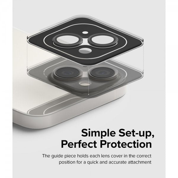 Ringke iPhone 14/iPhone 14 Plus Kameraskydd Camera Lens Frame Svart