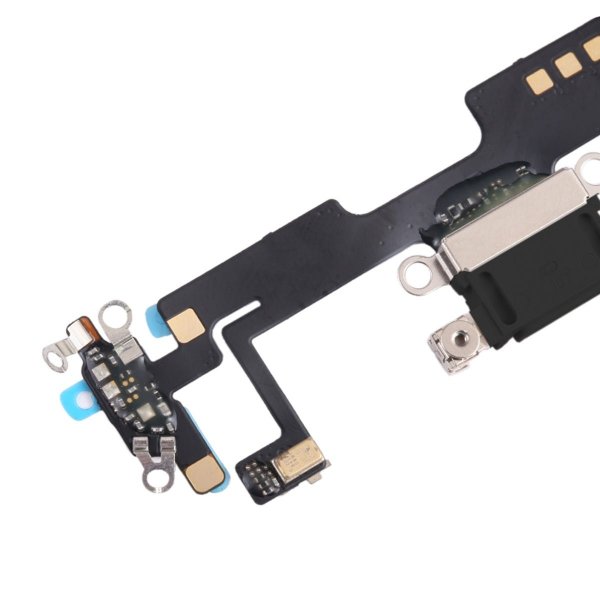 iPhone 14 Laddkontakt med Flexkabel Original - Svart