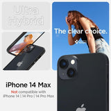 Spigen iPhone 14 Plus Skal Crystal Hybrid Matte Black