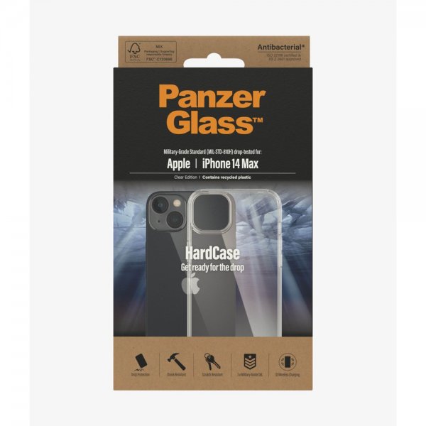 PanzerGlass iPhone 14 Plus Skal HardCase Transparent
