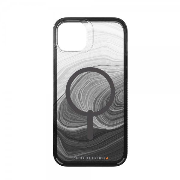 Gear4 iPhone 14 Plus Skal Milan Snap Black Swirl