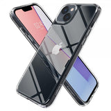 Spigen iPhone 14 Plus Skal Quartz Hybrid Crystal Clear