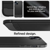 Spigen iPhone 14 Plus Skal Rugged Armor MagFit Matte Black