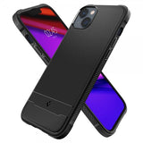 Spigen iPhone 14 Plus Skal Rugged Armor MagFit Matte Black