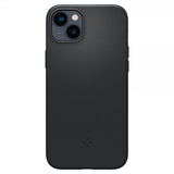 Spigen iPhone 14 Plus Skal Silicone Fit MagFit Svart