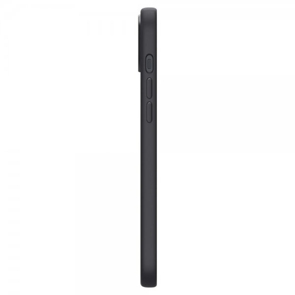 Spigen iPhone 14 Plus Skal Silicone Fit MagFit Svart